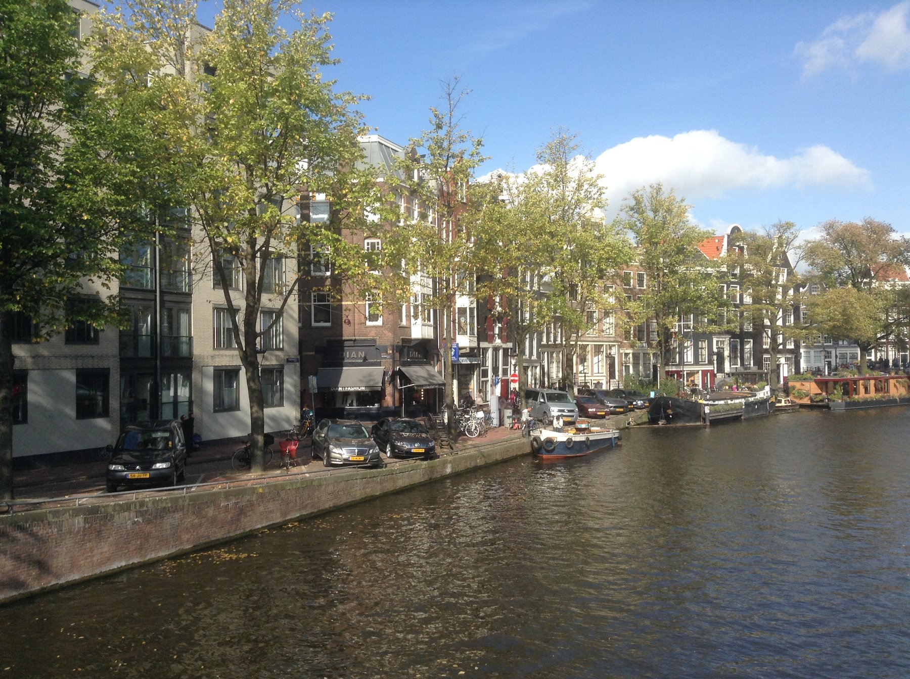 Amsterdam, along the canal