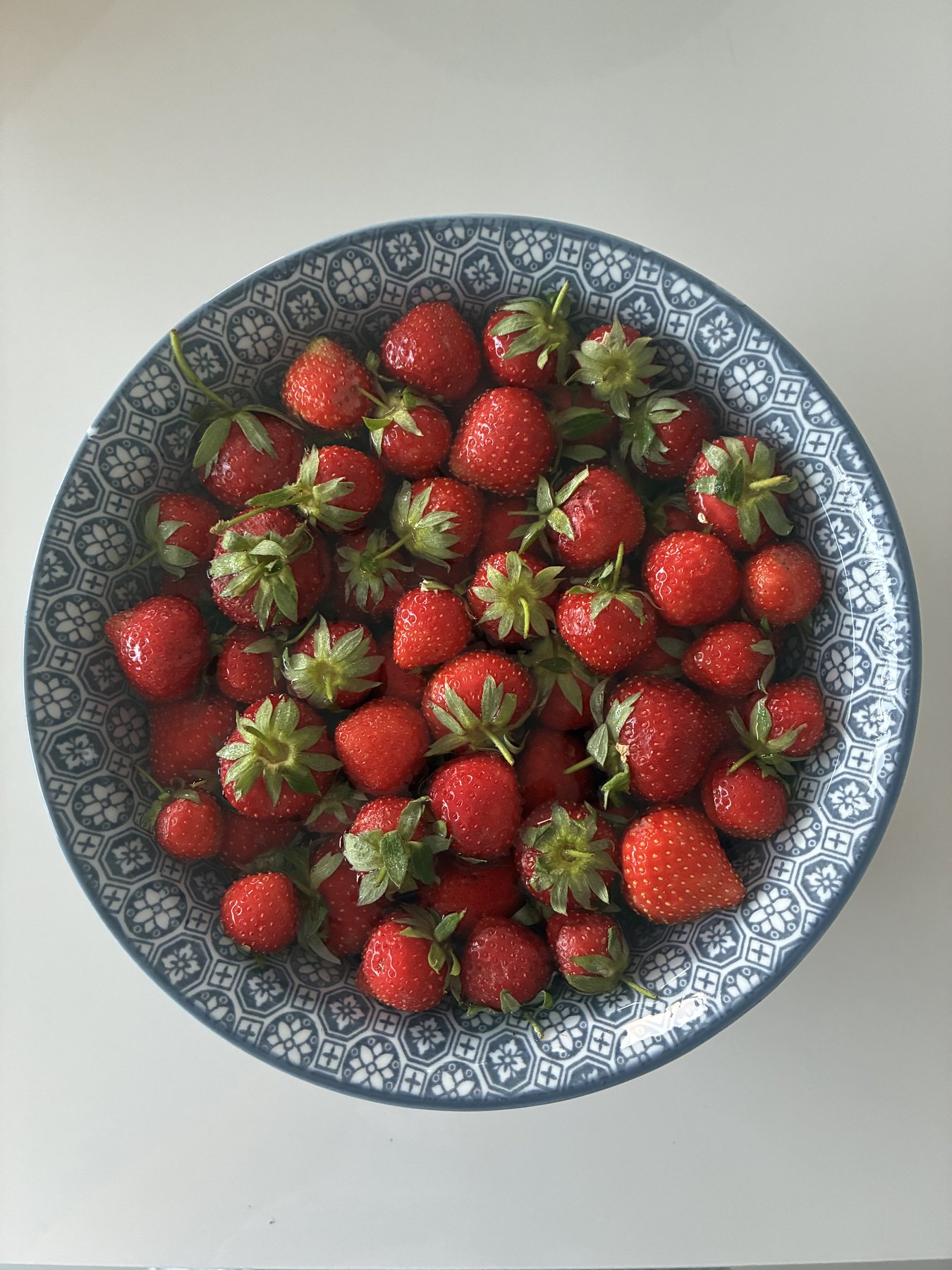 Morning strawberries
